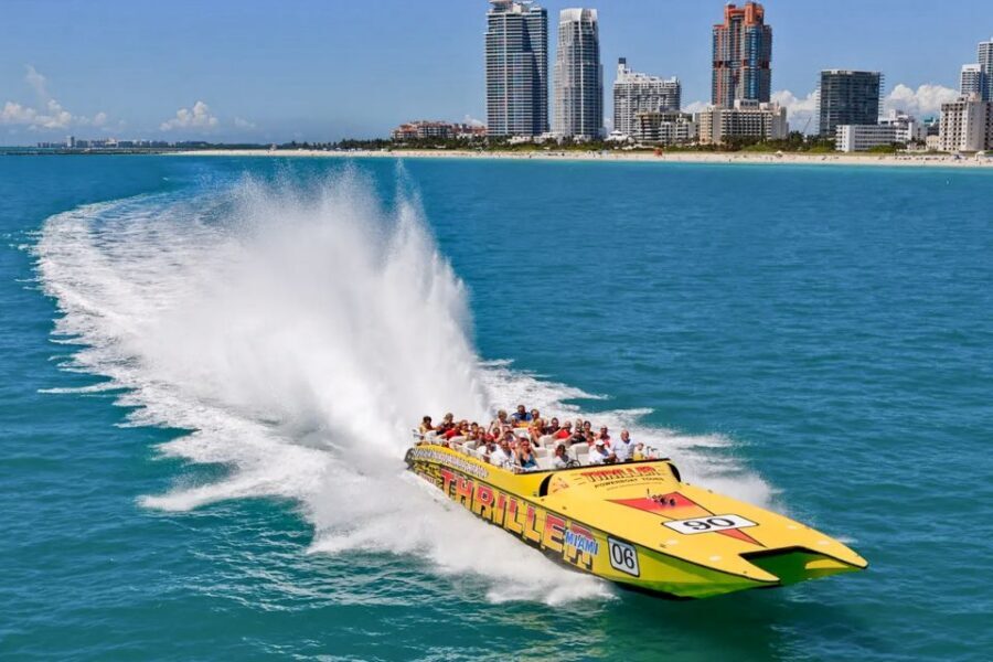 Miami: Sightseeing Speedboat Tour - Speedboat Miami Vice Style: What the 45-Minute Run Really Feels Like