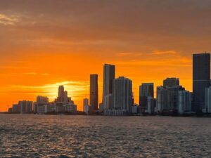 Miami Skyline Sightseeing Cruise and Millionaire Mansions - Route snapshot: from downtown markers to Star and Fisher Islands