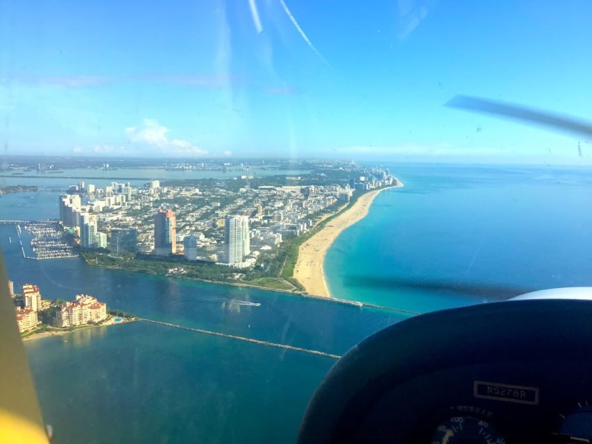 Miami: South Beach Private 35-Minute Guided Flight Tour - Best timing: when light makes the skyline look better