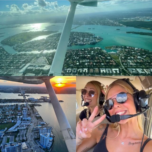 Miami: South Beach Private 35-Minute Guided Flight Tour - A 35-minute aerial loop above South Beach