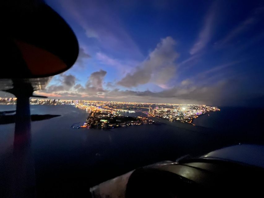 Miami: South Beach Private 35-Minute Guided Flight Tour - South Beach shoreline to Key Biscayne: the first big view wave