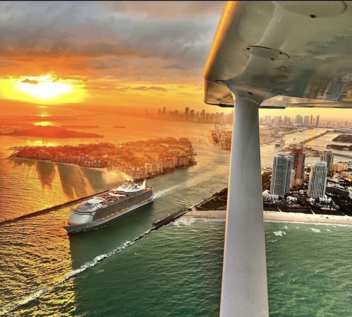 Miami: South Beach Private 50-Minute Private Flight Tour - Downtown Miami From Above: The Skyline as a Single Frame