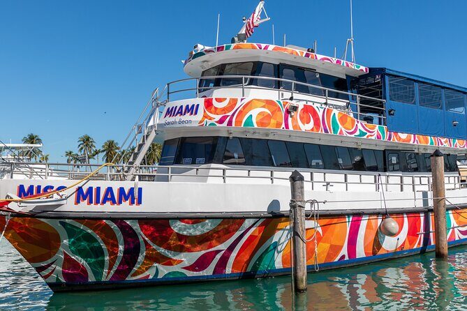 Miami Twilight Skyline Cruise - The cruise-ship and cargo docking area: the city’s working side