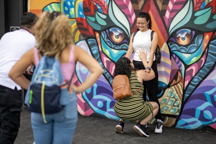 Miami: Wynwood Walls Skip-the-Line Ticket - Goldman Global Arts Gallery: indoor canvas works and sculptures