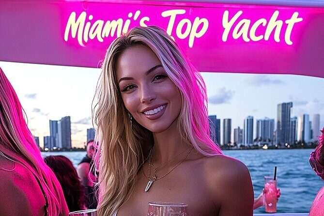 Miami's Top Yacht Party: Neon Nights with 3 Hr Open Bar Cruise - Key things to know before you go