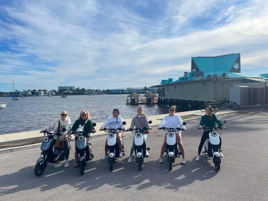 Naples Florida: Downtown Electric Moped Tour - Fun For All - Key highlights at a glance
