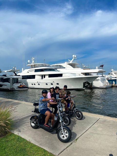 Naples Florida: Downtown Electric Moped Tour - Fun For All - Naples Pier break: white sand, Gulf views, and a real reset