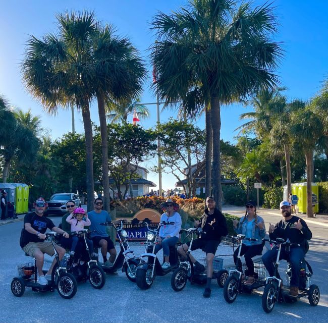 Naples Florida: Downtown Electric Trike Tour - Family Fun - Electric Trike Comfort: Who This Tour Fits Best