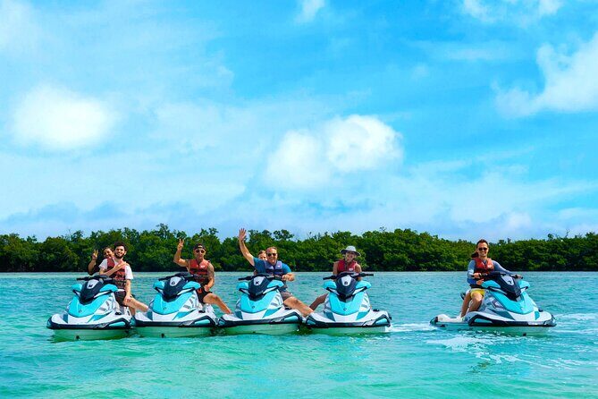 Personalized Key West JetSki Tour for Small Groups Nearly Private - The 28-Mile Loop: Southernmost Point, Harbor Views, and a Sandbar Swim