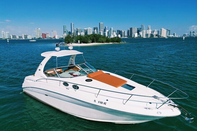 Private Captained Boat Tour in Miami for up to 12 Passengers - Price math: $249 plus marina fee and captain hours