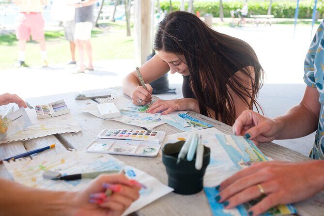 Watercolor Postcard Painting with a Local Artist - The Handmade Keepsake: Why a Postcard Is a Great Goal