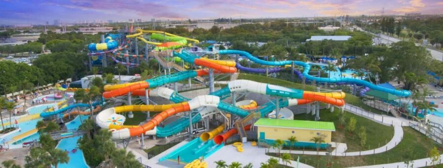West Palm Beach: Rapids Waterpark Entry - The lineup: thrill slides, racer energy, and the big wave payoff