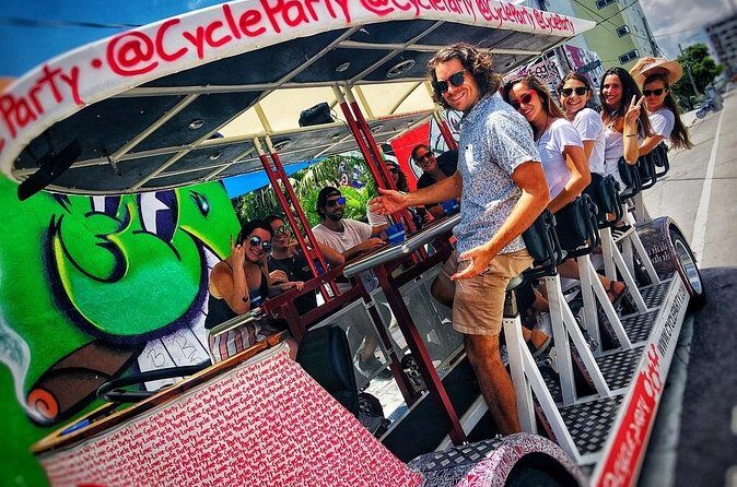 Wynwood Party Bike Happy Hour Crawl - Who should book this (and who should skip it)